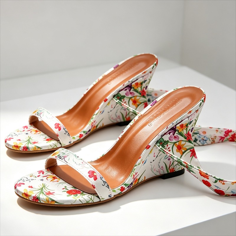 Crossfit Ladies - Bohemian Style Floral Ribbon Strap Detail