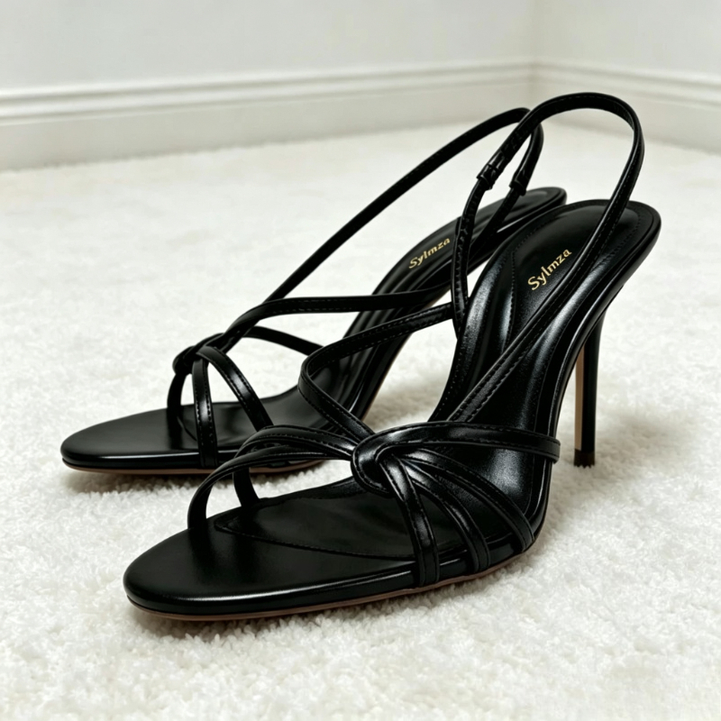 Crossfit Ladies - Sexy Open-toe Narrow-Band High Heels Women