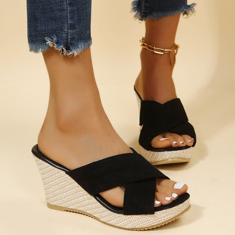 new Women Cross Strap Wedge Sl - Crossfit Ladies ulasan dan harga